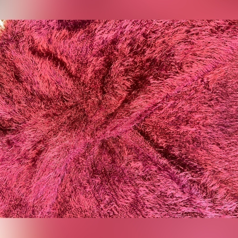 UEC THE LIMITED fuzzy sweater with a cross back. Extremely comfortable. Medium - Picture 5 of 8